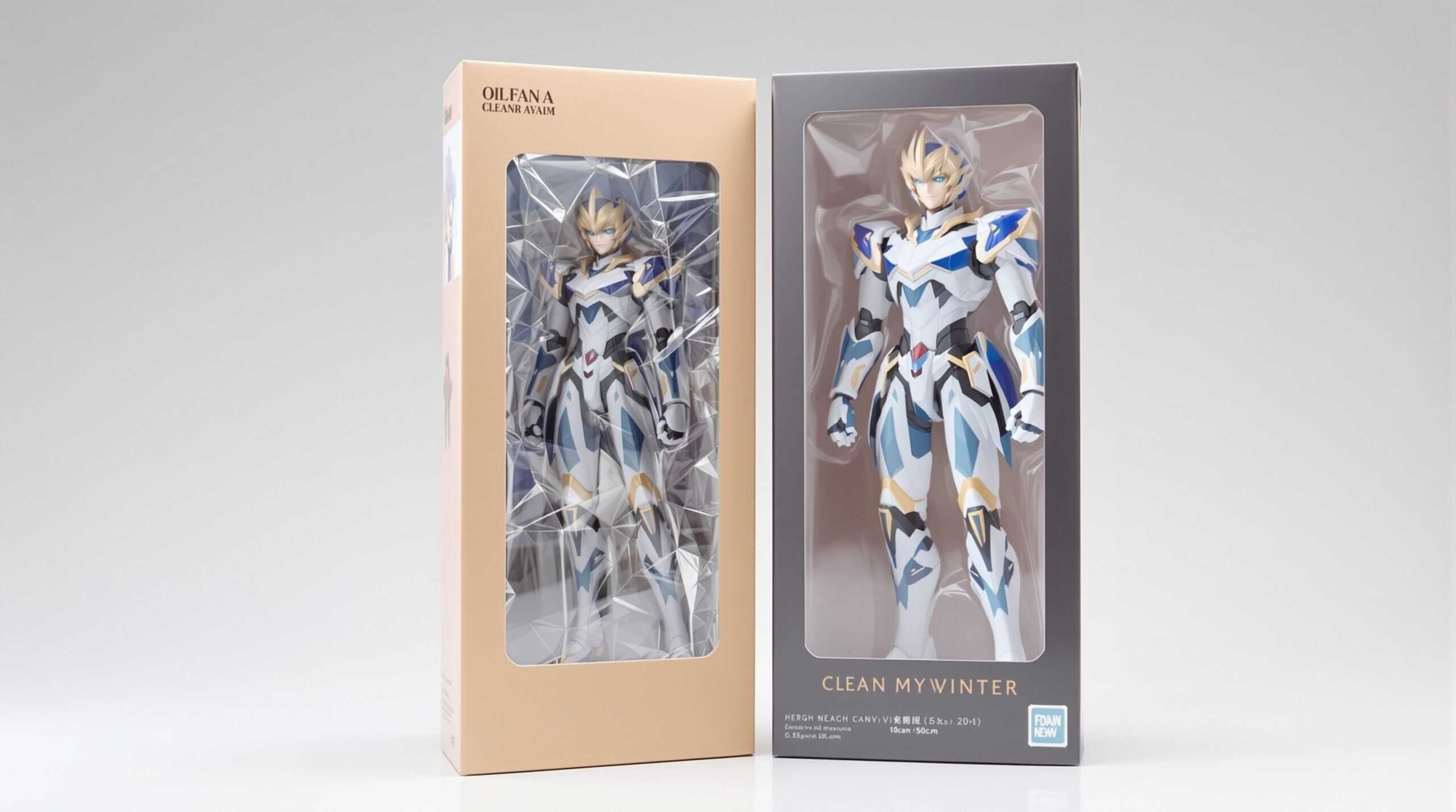 高価買取の理想的な状態：フィギュア本体が美品、外箱完備、ブリスター無傷、付属品完全