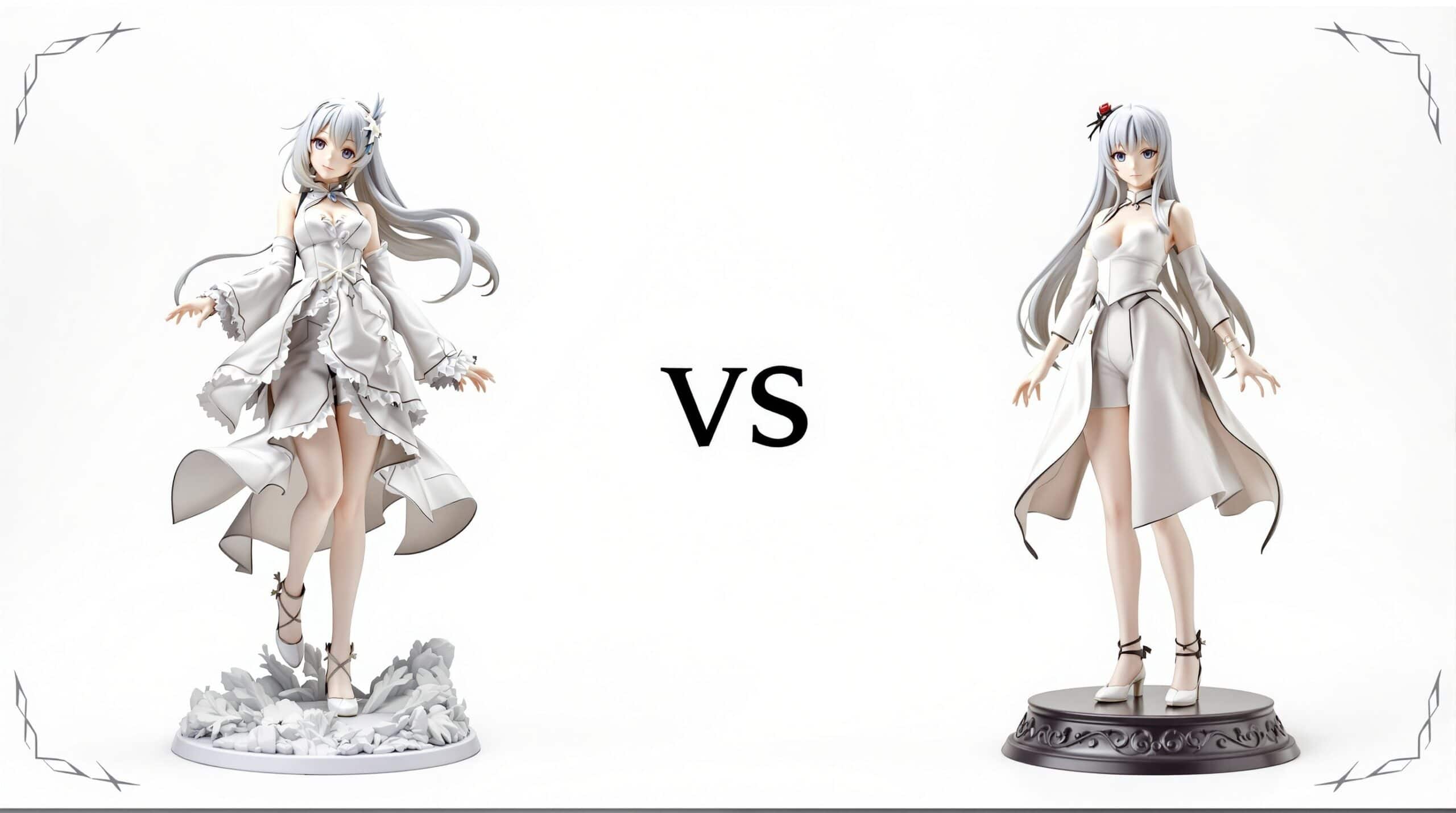 スケールフィギュア VS プライズフィギュア