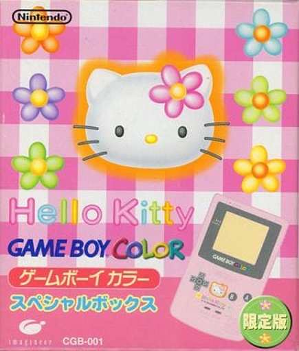 ゲームボーイカラー本体（ハローキティ スペシャルボックス）