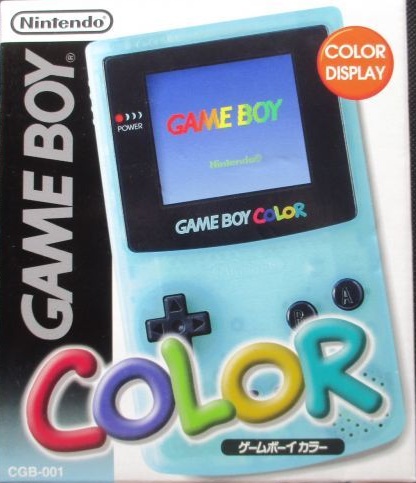 ゲームボーイカラー本体（アイスブルー）