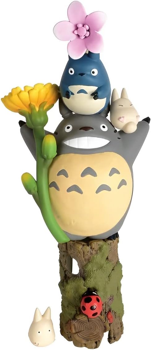 フィギュア　のせキャラ 草花とトトロ 「となりのトトロ」