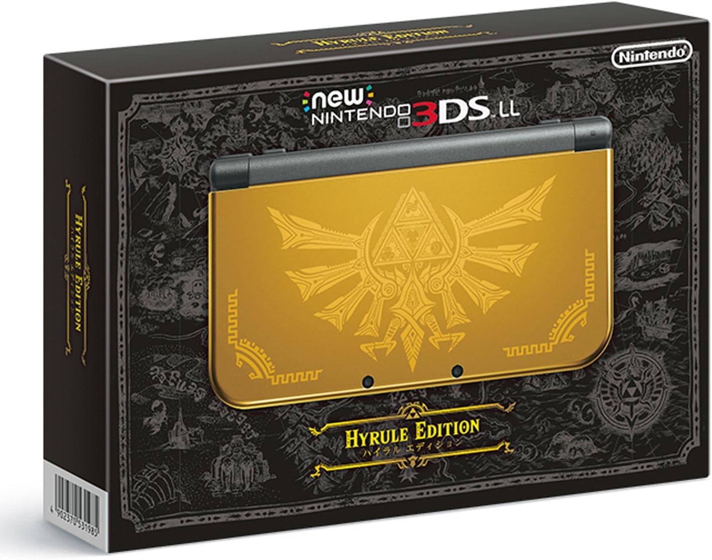 New ニンテンドー3DSLL本体 ハイラル エディション